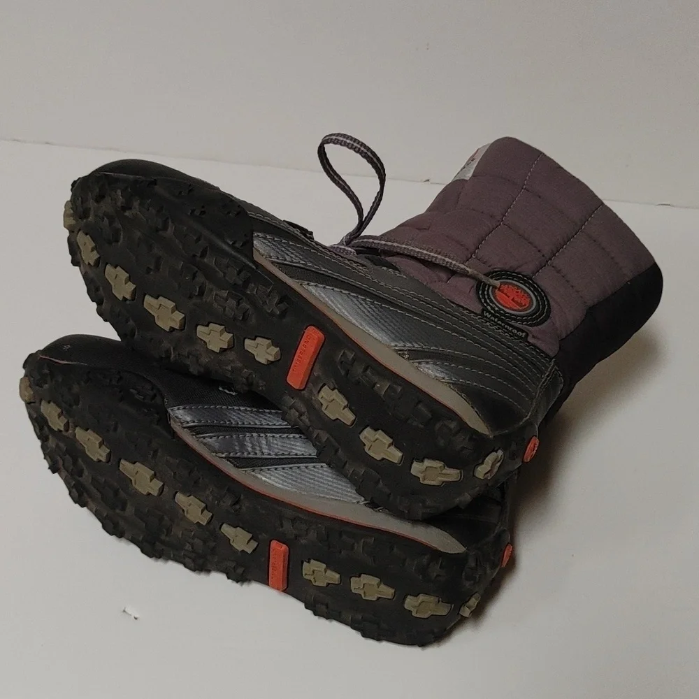 Women's Timberland Performance 200 Gram Primaloft Waterproof Snow Boots in Gray